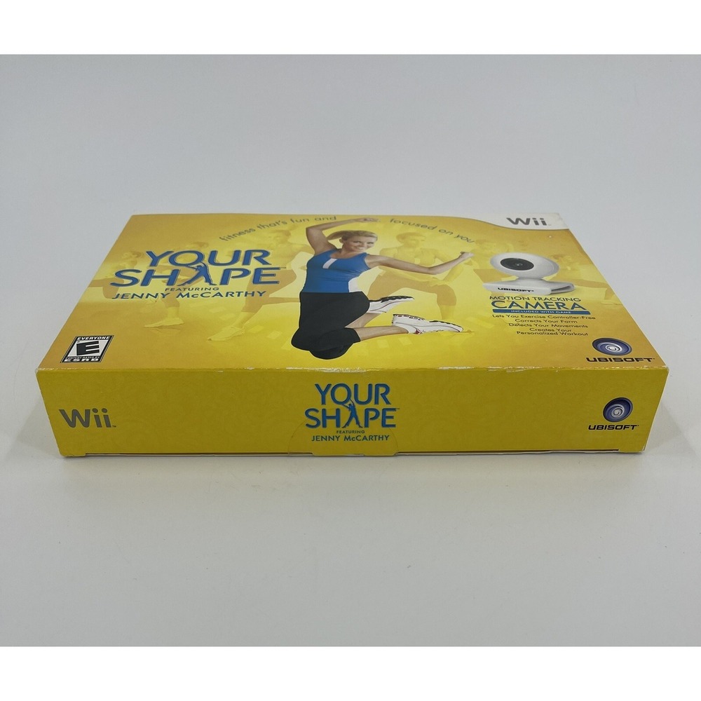 Your Shape: Featuring Jenny McCarthy-Inc. Motion Camera (Nintendo Wii, 2009) NEW - Picture 5 of 7